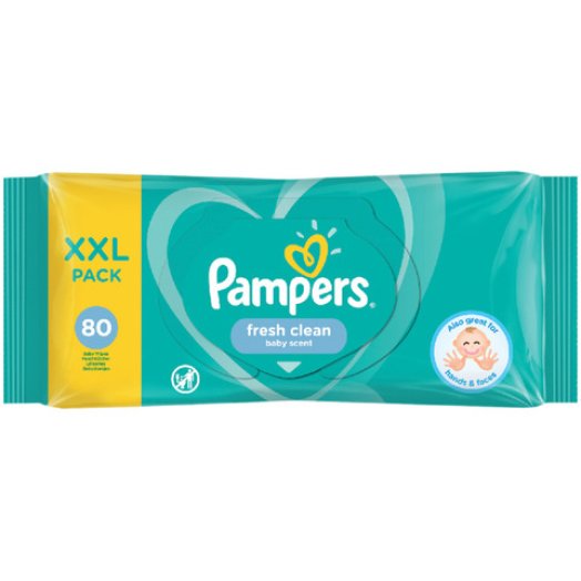 Pampers nedves babatörlő kendő