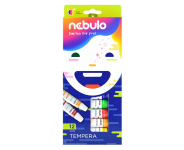 Nebuló tempera készlet, 12 szín
