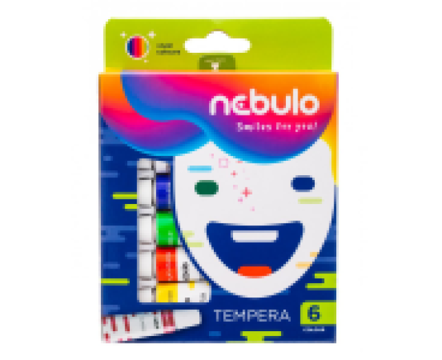 Nebuló tempera készlet, 6 szín