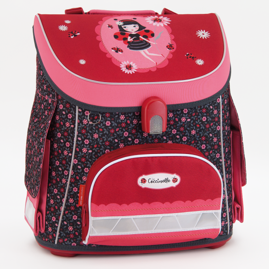 La Coccinelle kompakt easy mágneszáras iskolatáska