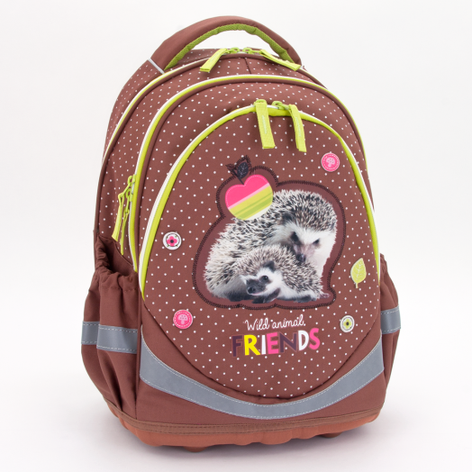 erdő-süni/Hedgehog iskolatáska-anatómiai M