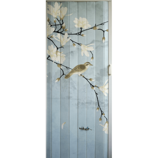 HARMONIKAAJTÓ 82X203X0,6 CM PVC,