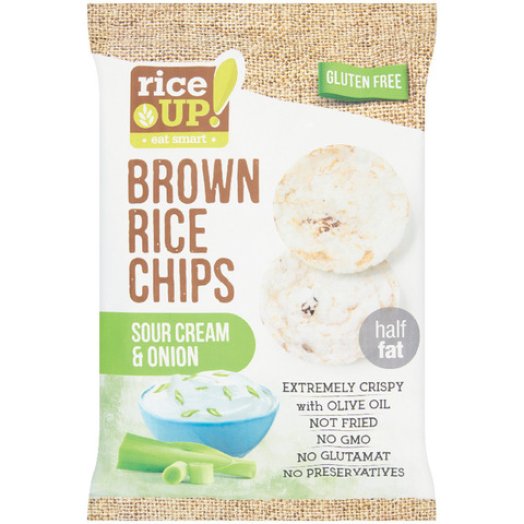 Rice Up! teljes kiőrlésű puffasztott rizschips