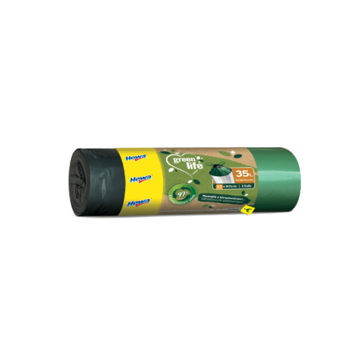 HEWA GREEN LIFE SZEMETESZSÁK 35L