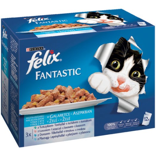 Felix alutasakos macskaeledel multipack