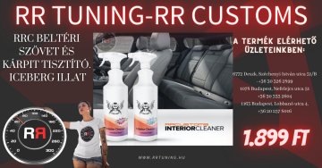 RRC BELTÉRI SZÖVET ÉS KÁRPIT TISZTÍTÓ ICEBERG ILLATTAL. RRC