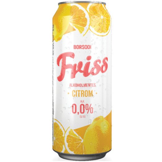 Borsodi Friss dobozos alkoholmentes ízesített sör