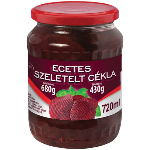 Globetti ecetes szeletelt cékla