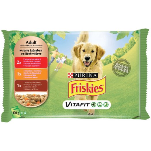 Friskies alutasakos kutyaeledel multipack