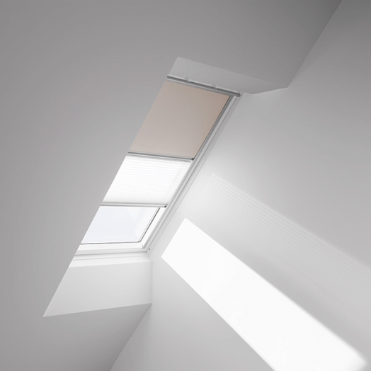 VELUX FÉNYZÁRÓ ROLÓ DUO BÉZS 78X118CM