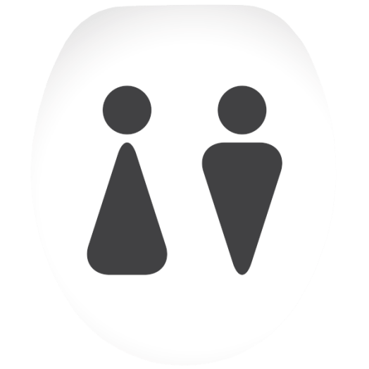 WC ÜLŐKE MDF SYMBOL