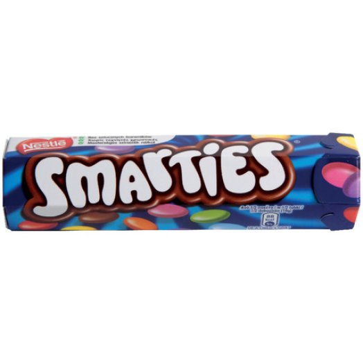 Smarties drazsé tubusban