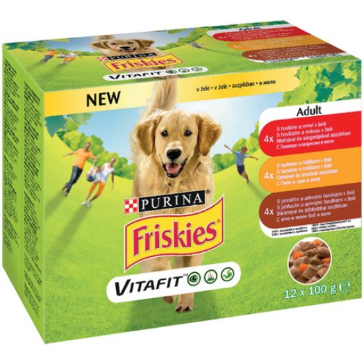 Friskies alutasakos kutyaeledel multipack