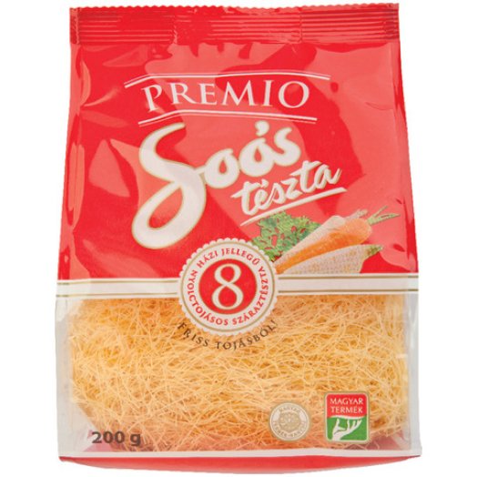 Soós Premio 8 tojásos száraztészta