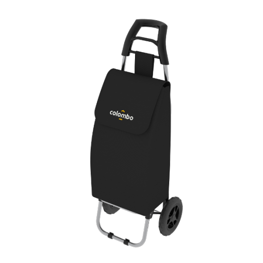 BEVÁSÁRLÓ KOCSI ROLLY 40L FEKETE, KÉK