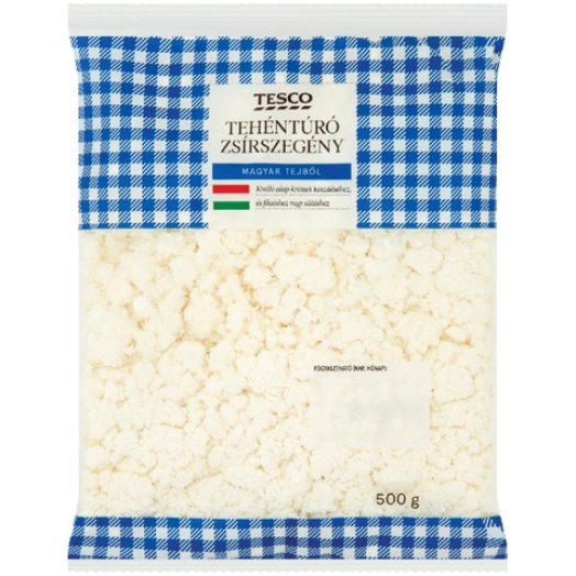 Tesco zsírszegény túró