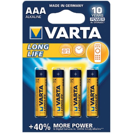 Varta Longlife elem