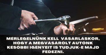 Az autó karbantartása és annak költségei ne érjen váratlanul