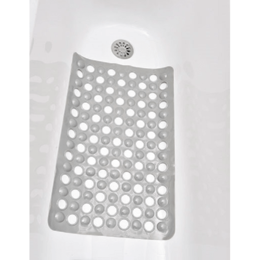 CSÚSZÁSGÁTLÓ 64X38 CM PVC GYÖNGYSZÜRKE