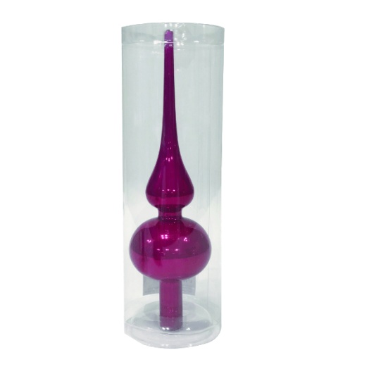 CSÚCSDÍSZ 20CM MAGENTA SZÍNŰ
