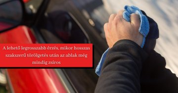A legtöbb üvegtisztító szer nem váltja be a hozzájuk fűzött