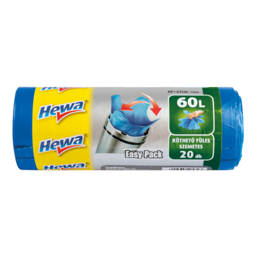 HEWA SZEMETESZSÁK EASY PACK 60L 20DB