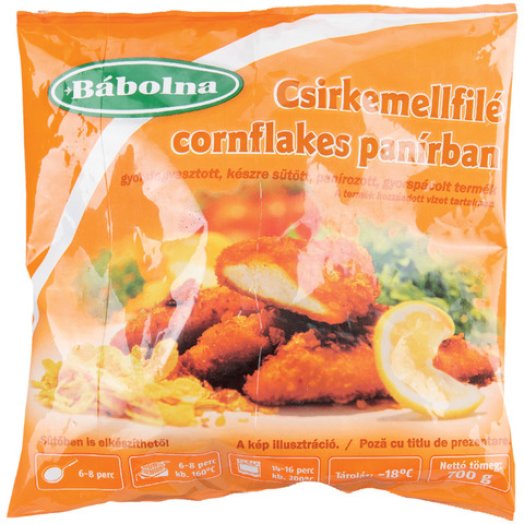 Bábolna csirkemellfilé cornflakes panírban