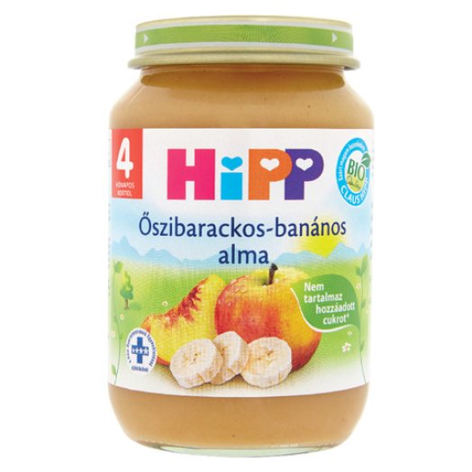 Hipp gyümölcsös bébiétel