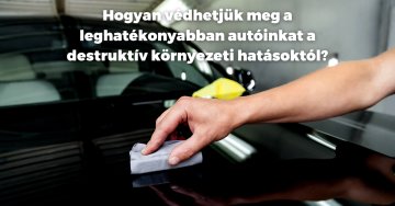 Még ha fűtött és zárt garázsban is parkolunk....