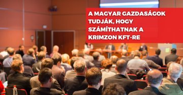 Szívélyesen üdvözöljük a kezdeményezések folytatását.Krimzon
