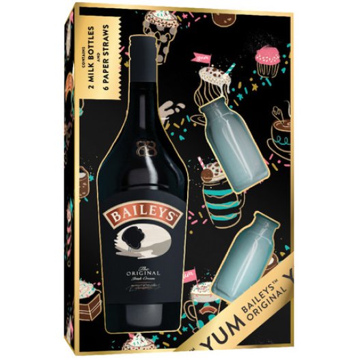 Baileys Original krémlikőr 2 db tejesüveggel díszdobozban