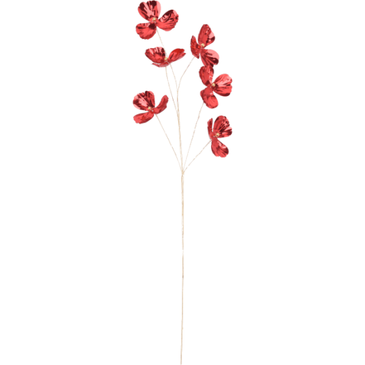 DEKOR ÁG VIRÁGOKKAL 10X18X69CM