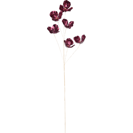 DEKOR ÁG VIRÁGOKKAL 10X18X69CM