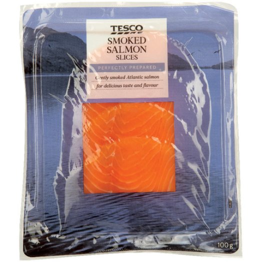Tesco füstölt lazacszeletek