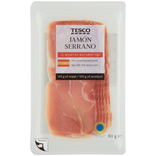 Tesco Serrano sonka