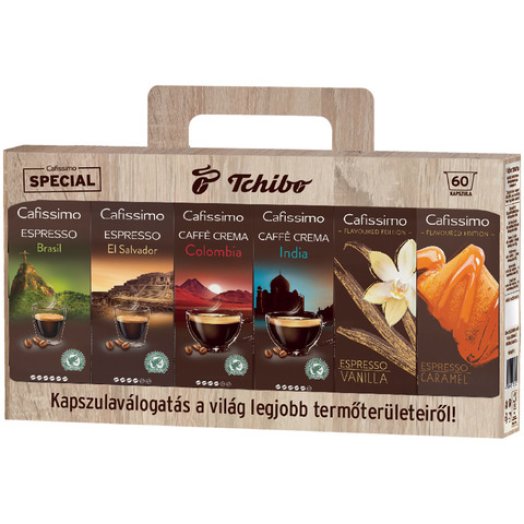Tchibo Cafissimo Special kávékapszula-válogatás