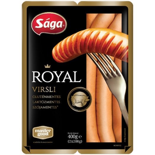 Sága Royal sertésvirsli