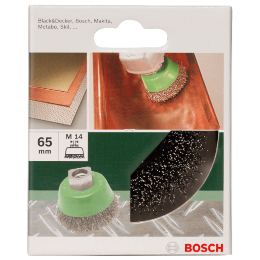 FAZÉKKEFE D:65MM CSISZOLÓHOZ HULLÁMOS SÁRGARÉZ DRÓT