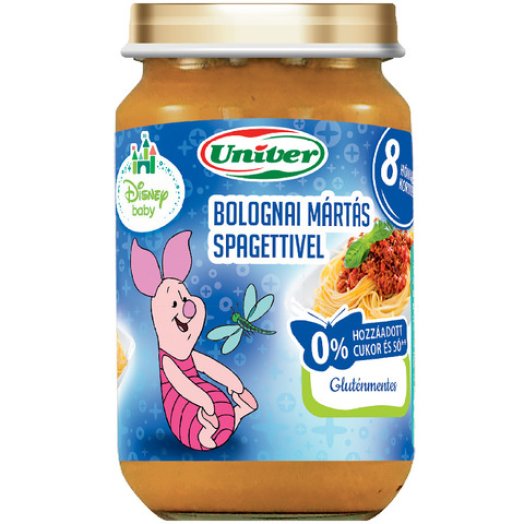 Univer üveges bébimenü
