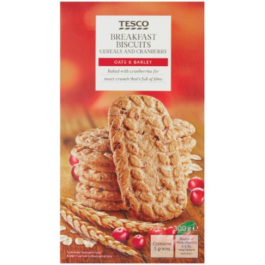 Tesco reggeliző gabonakeksz multipack