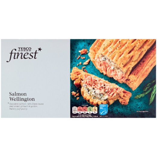 Tesco Finest lazac Wellington