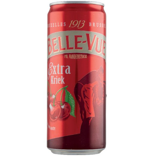 Belle-Vue dobozos meggyes lambic sör