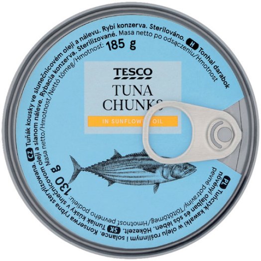 Tesco tonhaldarabok növényi olajban