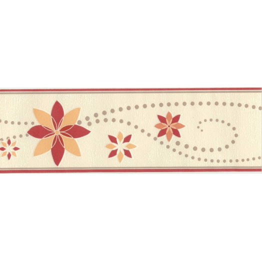 IRON BORDŰR 10MX9,5CM BEIGE-BORDÓ