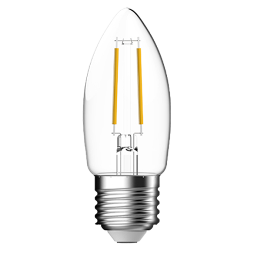 LED FÉNYFORRÁS GYERTYA E27 2,5W