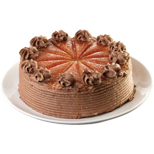 Karamelltetős csokiízű torta