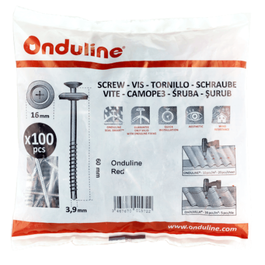UNIVERZÁLIS CSAVAR CL.VÖRÖS 60X3,9MM (100DB/CSOMAG)