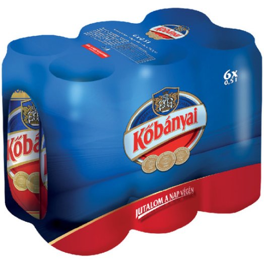 Kőbányai dobozos világos sör multipack