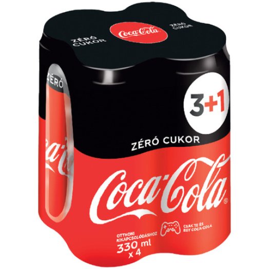 Coca-Cola, Coca-Cola Zero vagy Fanta narancs dobozos szénsavas üdítőital multipack