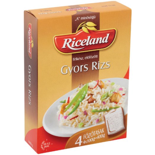 Riceland főzőtasakos rizs